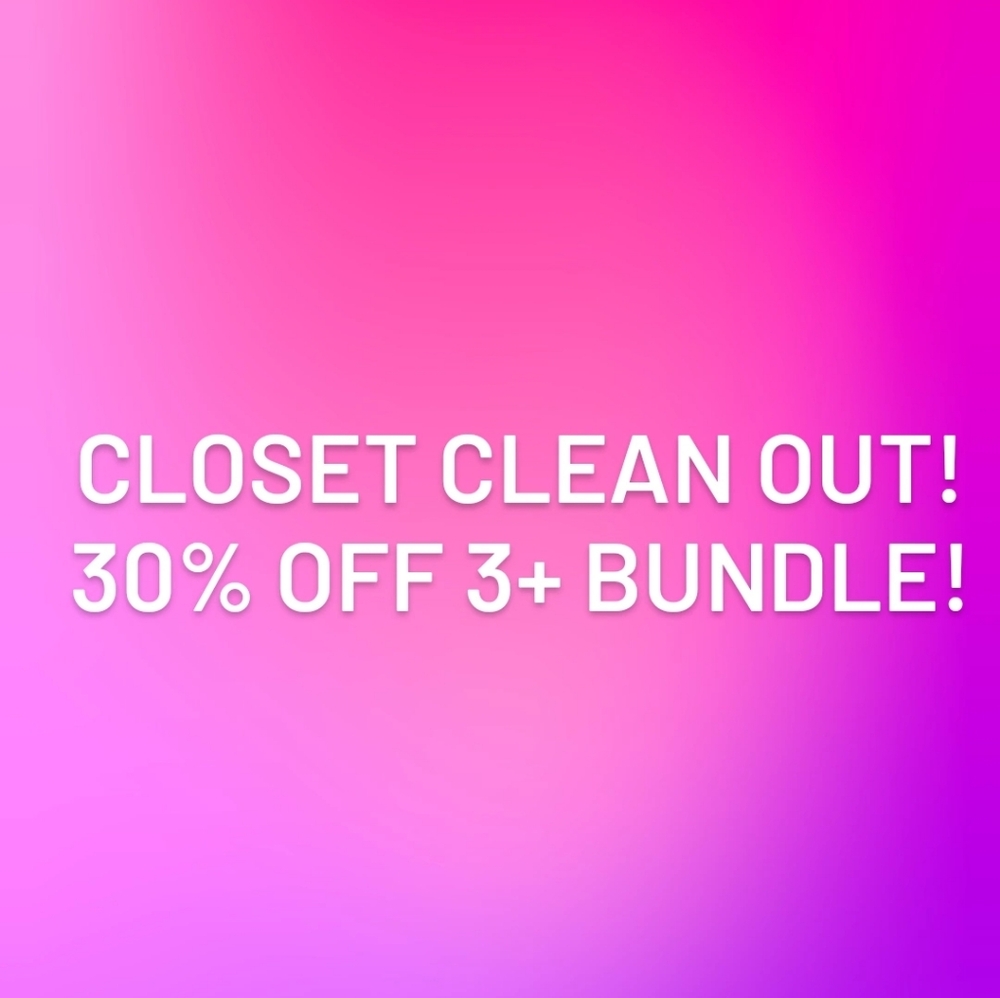 !!!Closet Clean Out Sale!!!